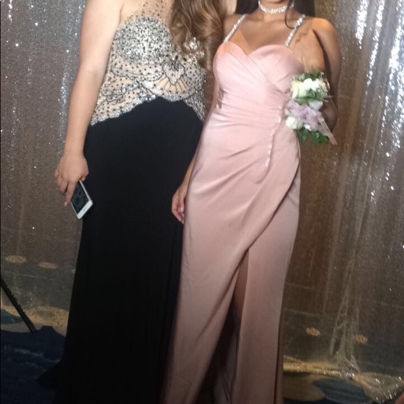 FAVIANA DESIGNER PROM/PAGEANT STRAPLESS GOWN MAXI DRESS PINK WHITE HOT HAWAI’I - Picture 2 of 9